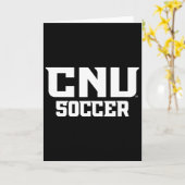 Christopher Newport University Soccer Cnu Apparel カード (黄色い花)