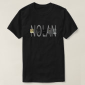 Christopher Nolanムービーのアイコン Tシャツ (デザイン正面)