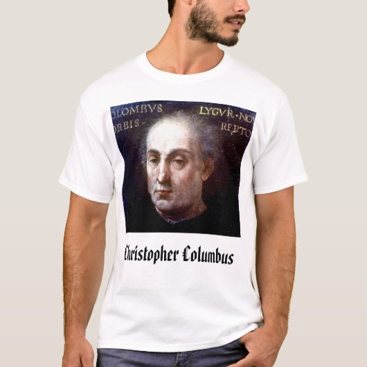ChristopherColumbus、クリストファー・コロンブス Tシャツ (正面)