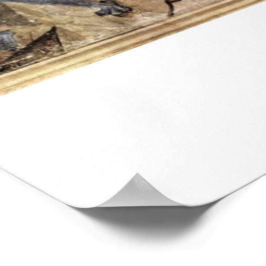 Christ'S Descent Into Hell By Fra Angelico ポスター (角)