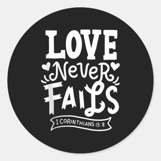 Christs Quotes Bible Verse Tee Religious Gift Tank ラウンドシール (正面)