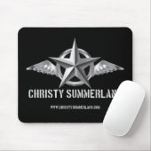 Christy Summerlandのロゴのマウスパッド マウスパッド (マウス)