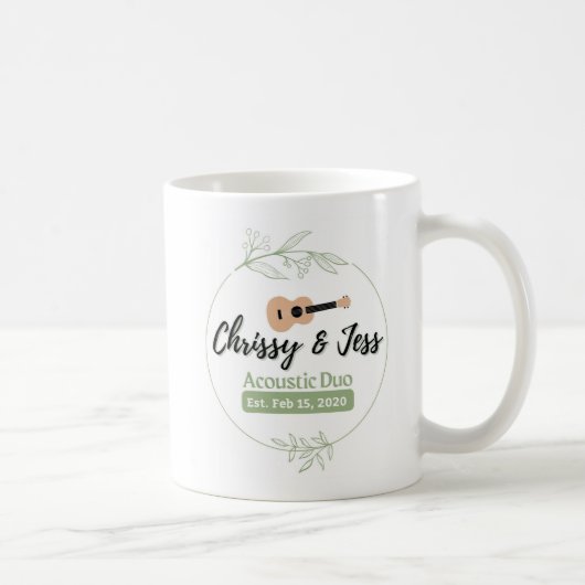 Chrisy & Jess Mug - "Comfy" コーヒーマグカップ (右)