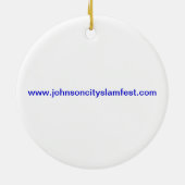 chritsmasのornimants セラミックオーナメント (裏面)