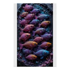 Chroma-Fin Drifters ポスター