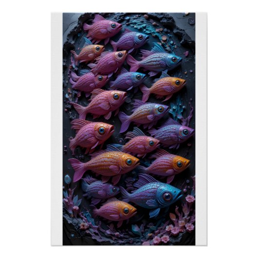 Chroma-Fin Drifters ポスター (正面)