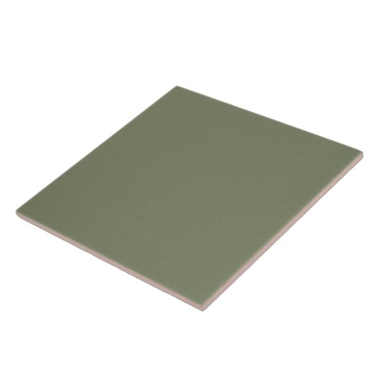 Chroma Textura - Sage Ceramic Tile タイル (側面)