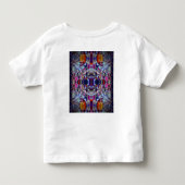 ChromaFlora©のベビーか幼児の服 トドラーTシャツ (裏面)