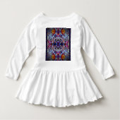 ChromaFlora©のベビーか幼児の服 トドラーTシャツ (裏面)