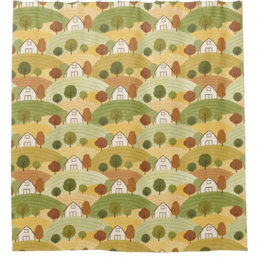 Chromara シャワーカーテン (正面)