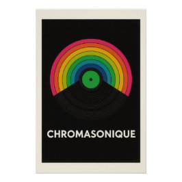 🌈 Chromasonique – L'Explosion Chromatique du Son ポスター