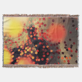 Chromatic Burst – Artistic Fleece Blanket スローブランケット