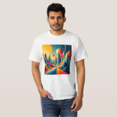 Chromatic Cityscape Tシャツ (正面フル)