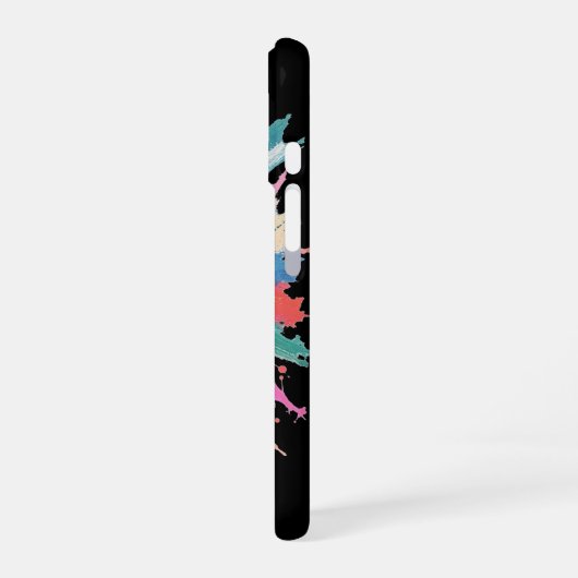 Chromatic Collision iPhone 16ケース (左側面)