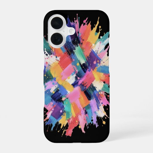 Chromatic Collision iPhone 16ケース (裏面)