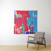 Chromatic Collision  Primary Pulse タペストリー (インサイチュ)