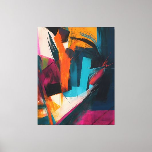 Chromatic Crosscurrents キャンバスプリント (正面)