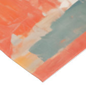 Chromatic Crossroads Abstract Digital Painting テーブルクロス (アングル)