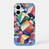 Chromatic Cube Symphony iPhone 16ケース (裏面)