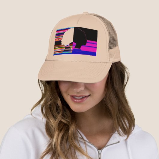 Chromatic Dual Profile – Modern Art Trucker Cap キャップ (インサイチュ)