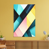 Chromatic Dynamics キャンバスプリント (インサイチュ (リビング))