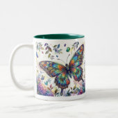 chromatic flight Mug ツートーンマグカップ (左)