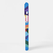 Chromatic Fragment Field iPhoneケース (左側面)