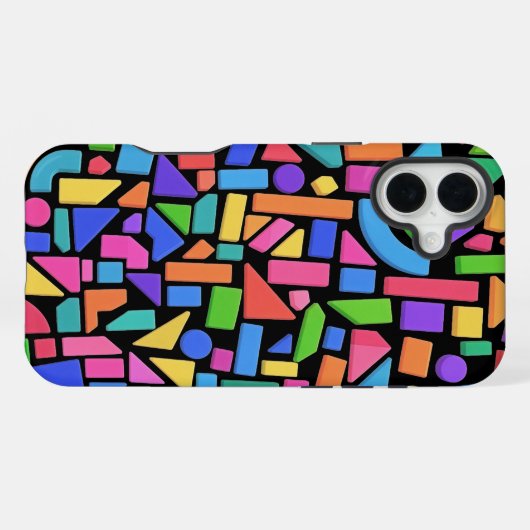 Chromatic Geometry iPhoneケース (裏面横)