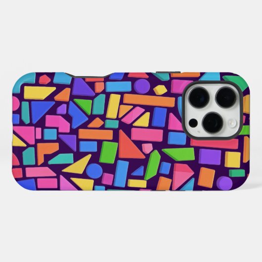Chromatic Geometry iPhoneケース (裏面横)
