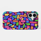 Chromatic Geometry iPhone 16ケース (裏面横)
