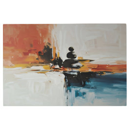 Chromatic Horizon:コントラストの交響曲 メタルプリント