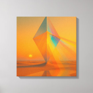 Chromatic Horizon Canvas Print キャンバスプリント