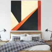 Chromatic Impact キャンバスプリント (インサイチュ (寝室))