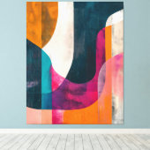 Chromatic Passage キャンバスプリント (インサイチュ (ウッドフロア))