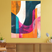 Chromatic Passage キャンバスプリント (インサイチュ (リビング))