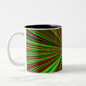 Chromatic Radialburst Mug ツートーンマグカップ (左)