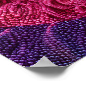 Chromatic Shells: Vibrant Spiral Mosaic ポスター (角)