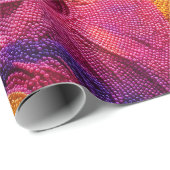 Chromatic Shells: Vibrant Spiral Mosaic ラッピングペーパー (ロールコーナー)
