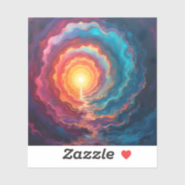 Chromatic Singularity - Square Vinyl シール