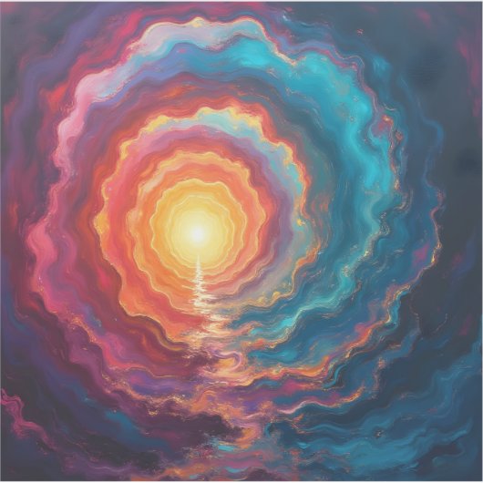 Chromatic Singularity - Square Vinyl シール (正面)