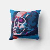 Chromatic Skull Painting クッション (裏面)