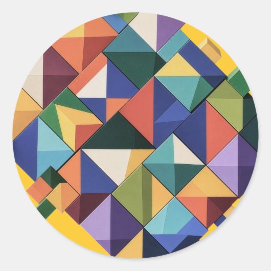 Chromatic Structure ラウンドシール (正面)