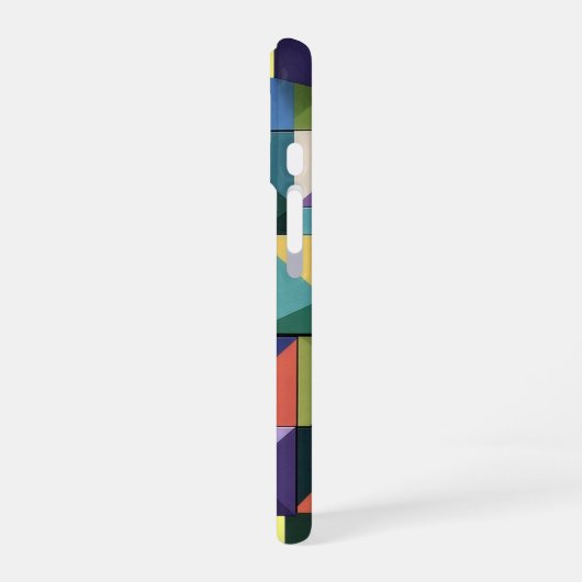 Chromatic Structure iPhone 16ケース (左側面)