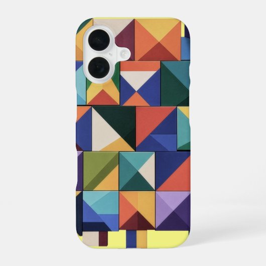 Chromatic Structure iPhone 16ケース (裏面)
