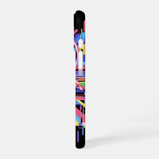 Chromatic Velocity iPhone 16ケース (左側面)
