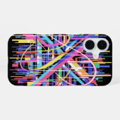 Chromatic Velocity iPhone 16ケース (裏面横)