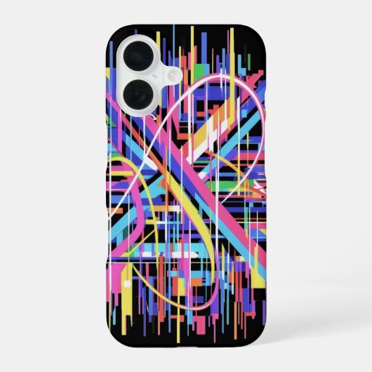 Chromatic Velocity iPhone 16ケース (裏面)