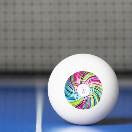 Chromatic Vortex Ping Pong Ball 卓球ボール (ネット)