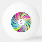 Chromatic Vortex Ping Pong Ball 卓球ボール (裏面)
