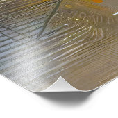 Chromatische Skyline: Puls der urbanen Abstraktion フォトプリント (角)